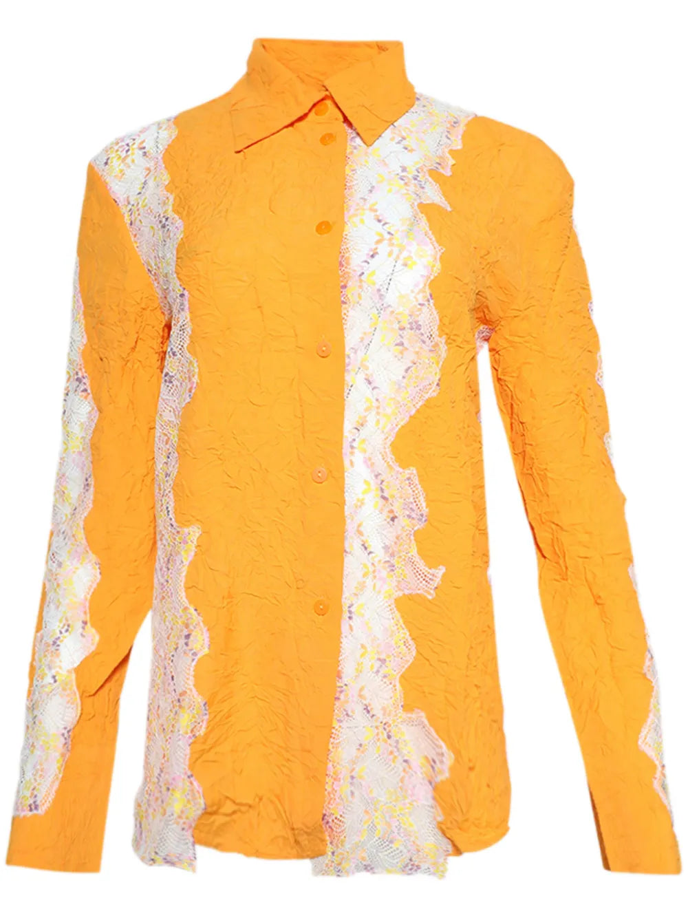 Crimped Lace Shirt