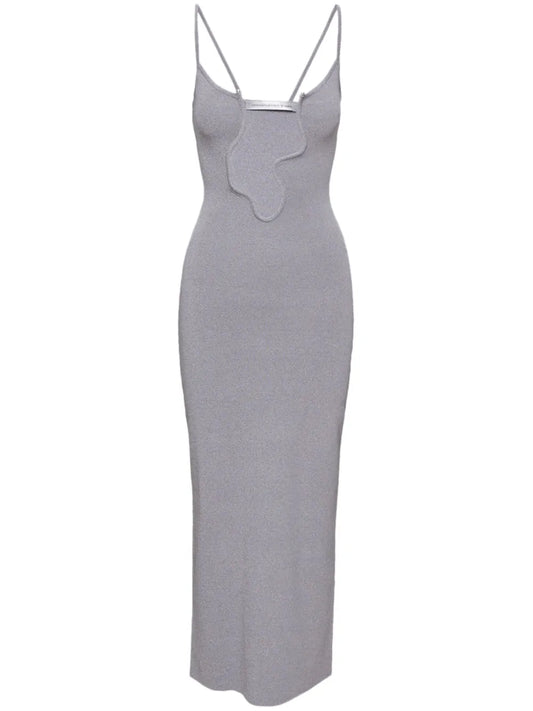 Salacia Plunge Maxi Dress