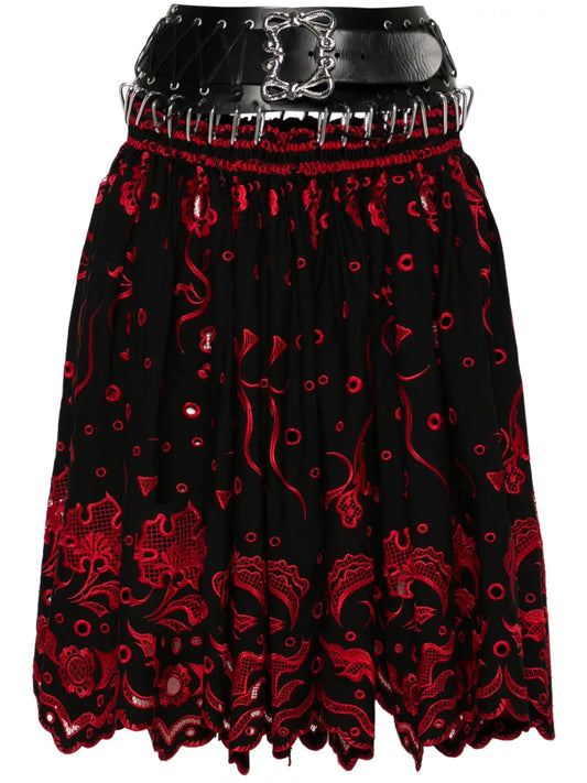 Ida Carabiner Midi Skirt