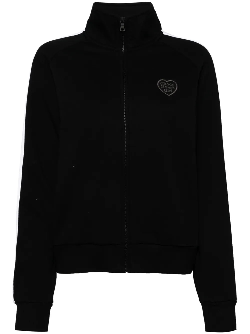 Mock Neck Zip Up Sweatshirt