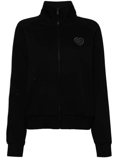 Mock Neck Zip Up Sweatshirt