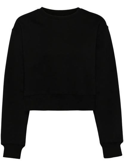 Rear-Graphic-Printed Sweatshirt