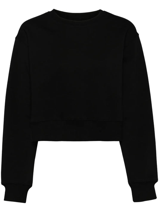Rear-Graphic-Printed Sweatshirt