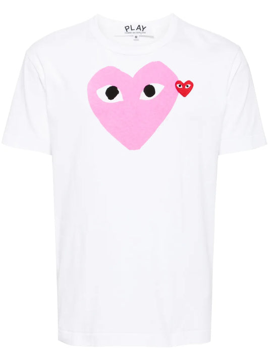 Heart-Printed T-Shirt