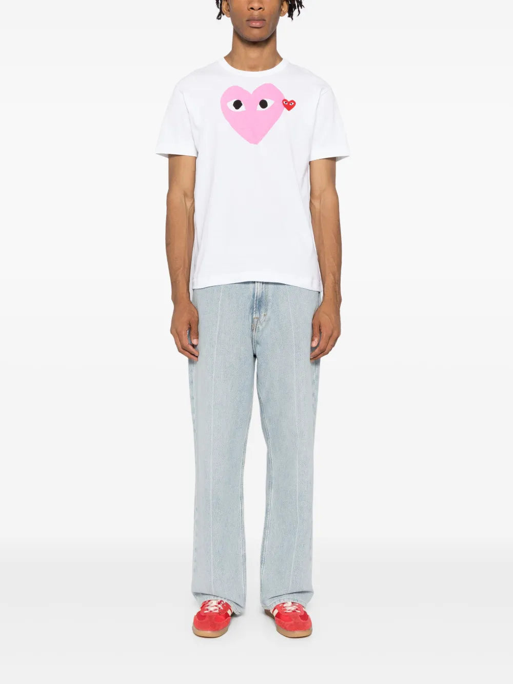 Heart-Printed T-Shirt