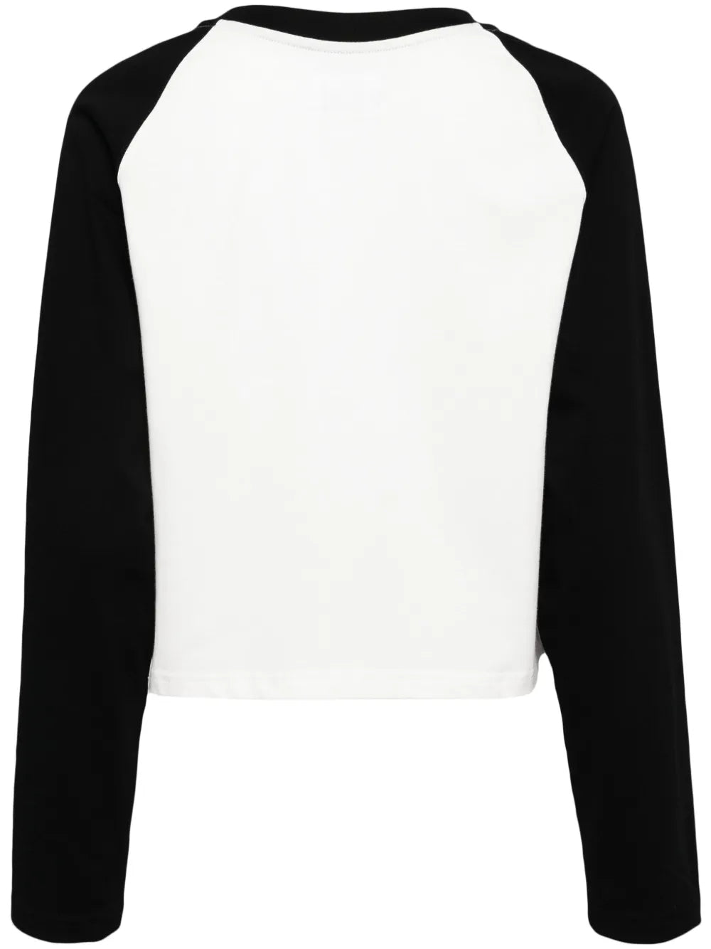 Slogan-Printed Raglan-Sleeved T-Shirt