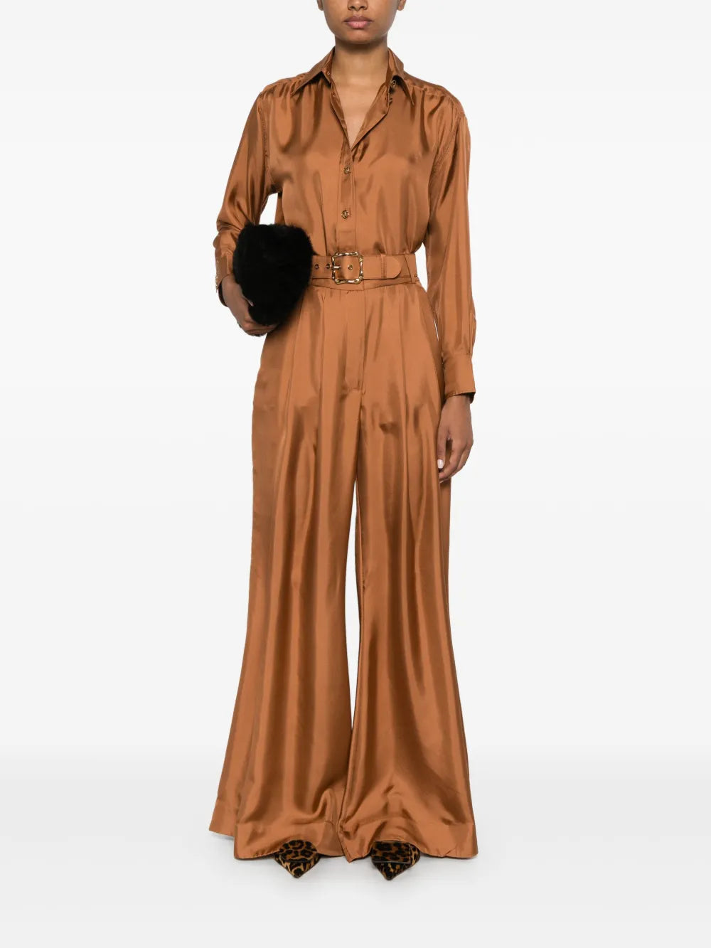 Illustration Double Tuck Trousers