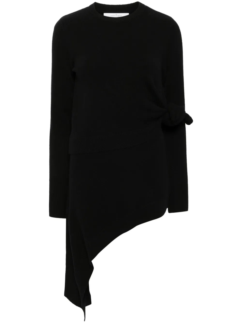 Asymmetric Knitted Dress