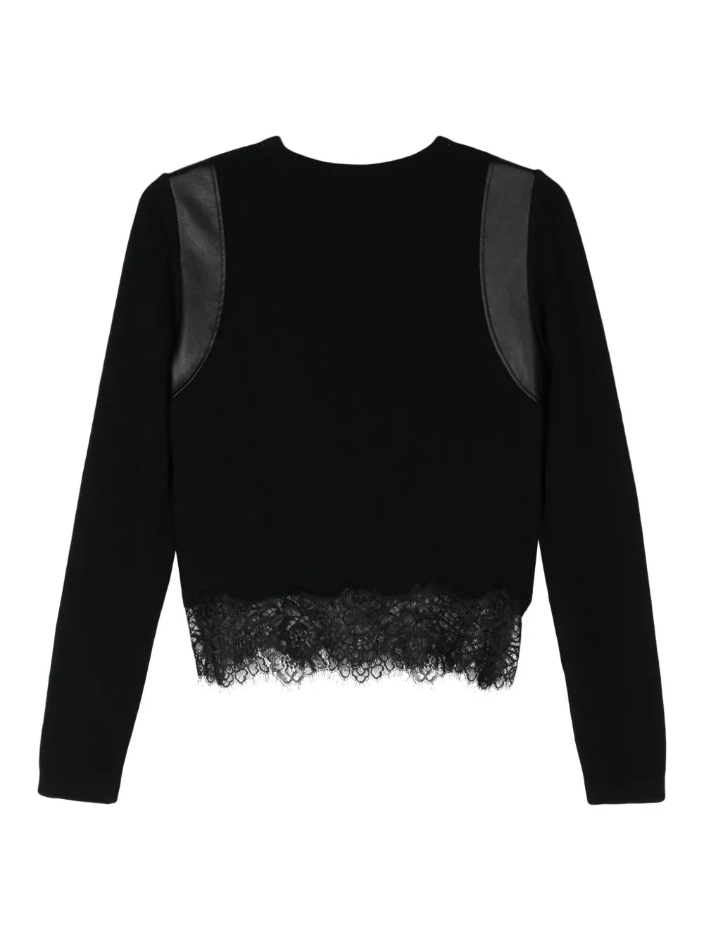 Lace-Trim Sweater