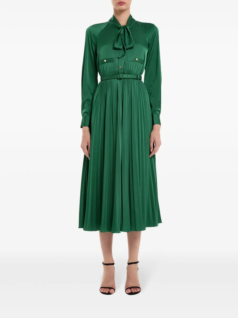Satin Midi Dress