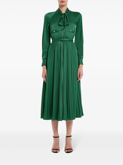 Satin Midi Dress