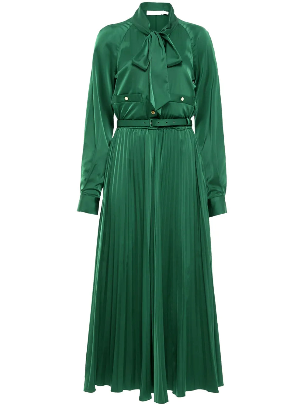 Satin Midi Dress