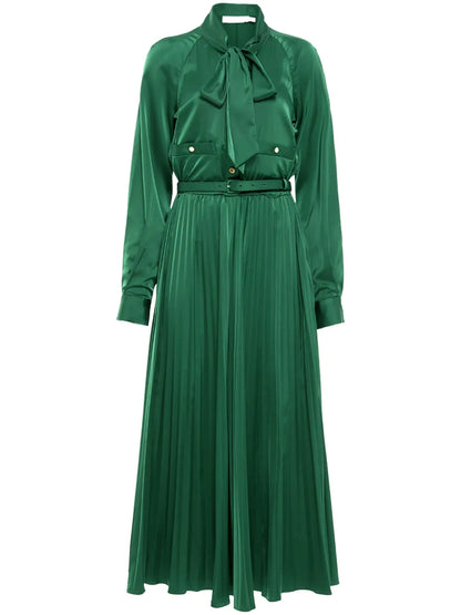 Satin Midi Dress