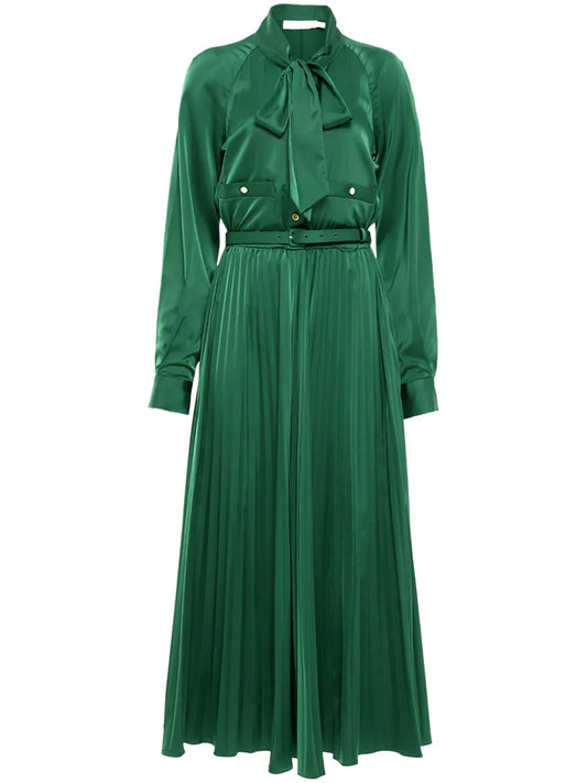 Satin Midi Dress
