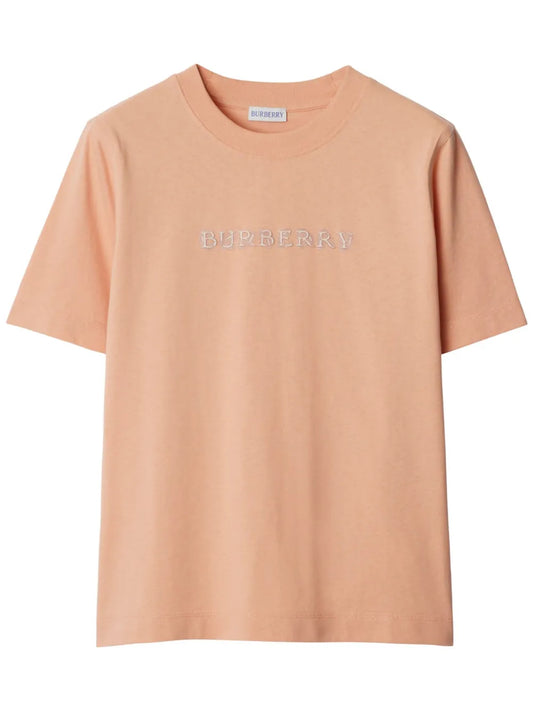 Paisley-Logo Cotton T-Shirt