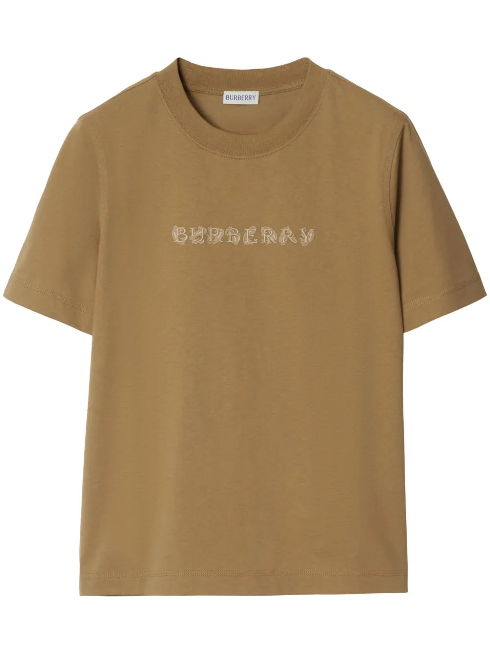 Paisley-Logo Cotton T-Shirt