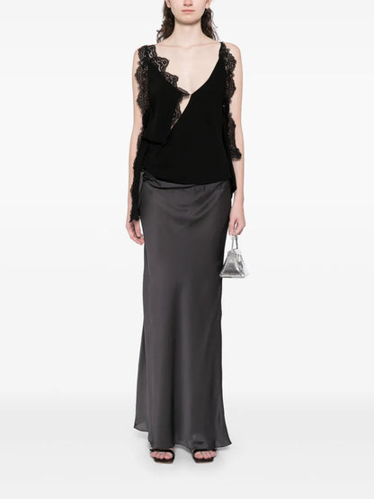 Pique Lace Cami Vest