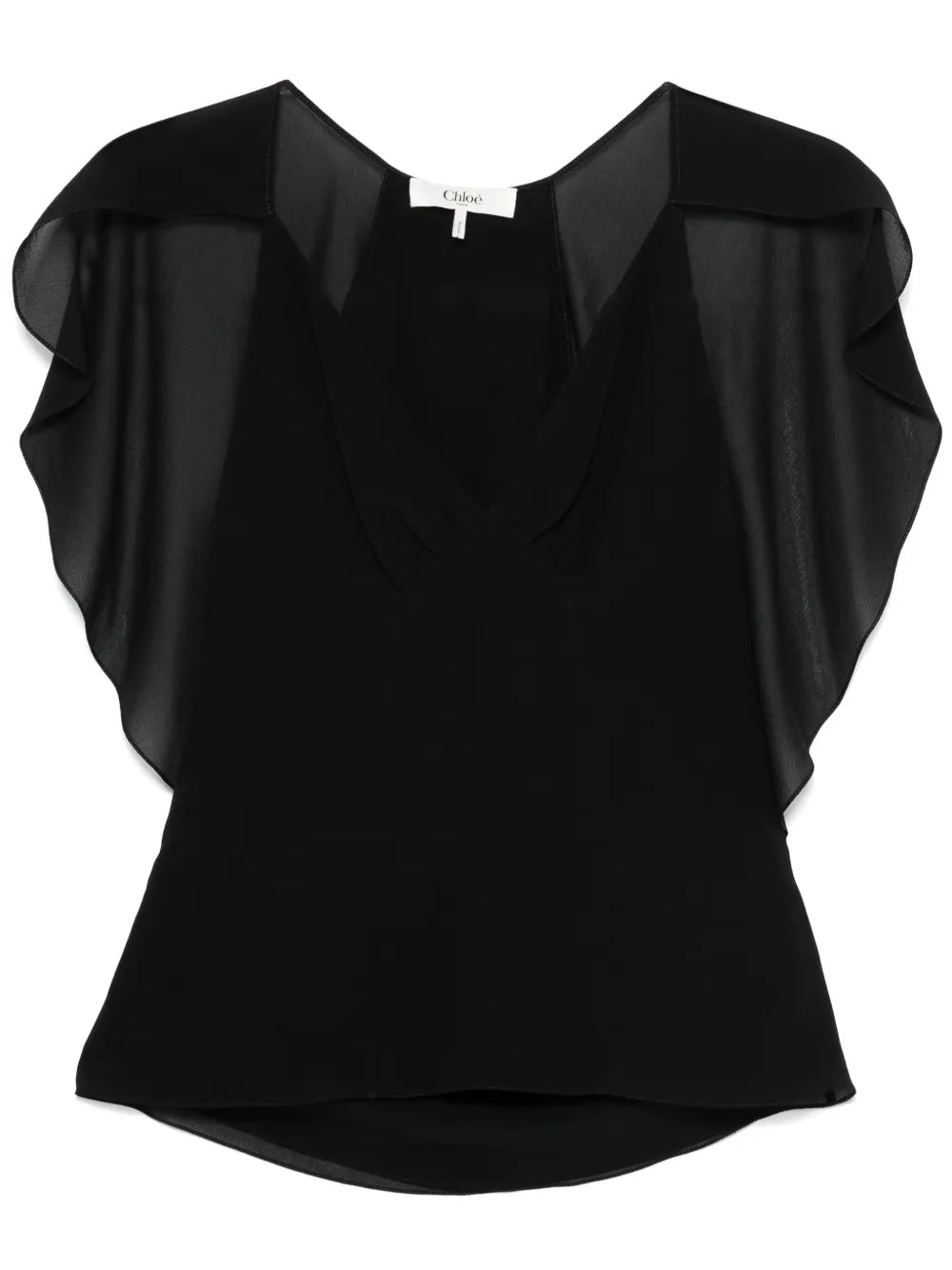 Cape-Detail Tank Top