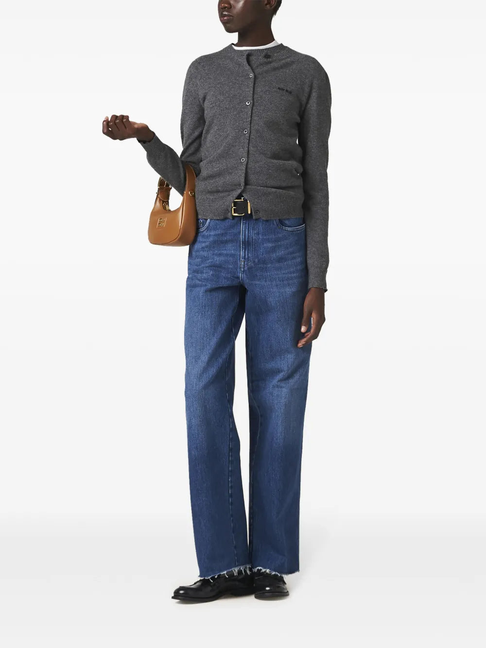 Five-Pocket Straight-Leg Jeans