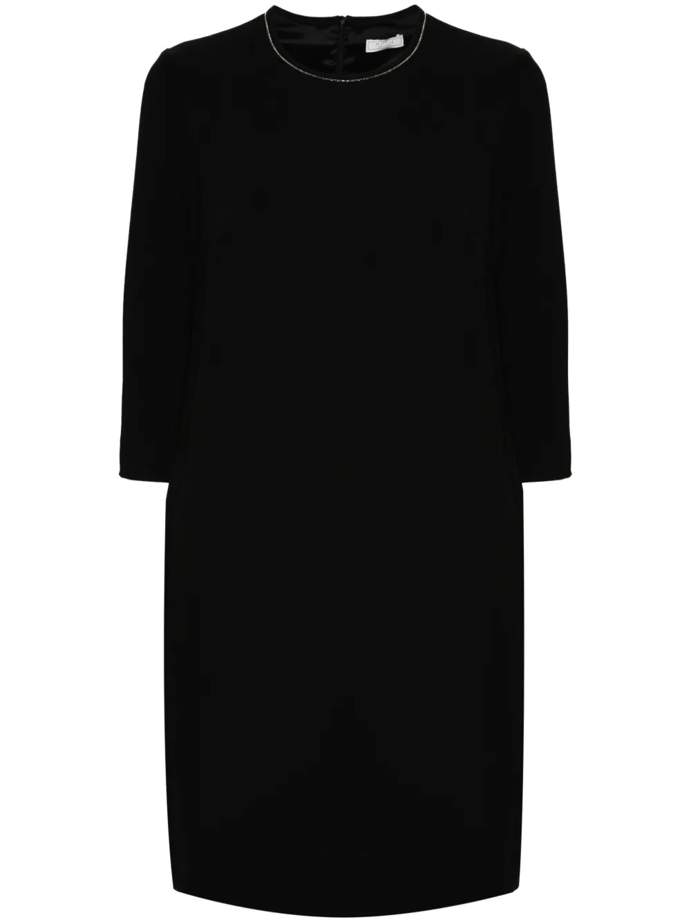 Bead-Embellished Midi Dress