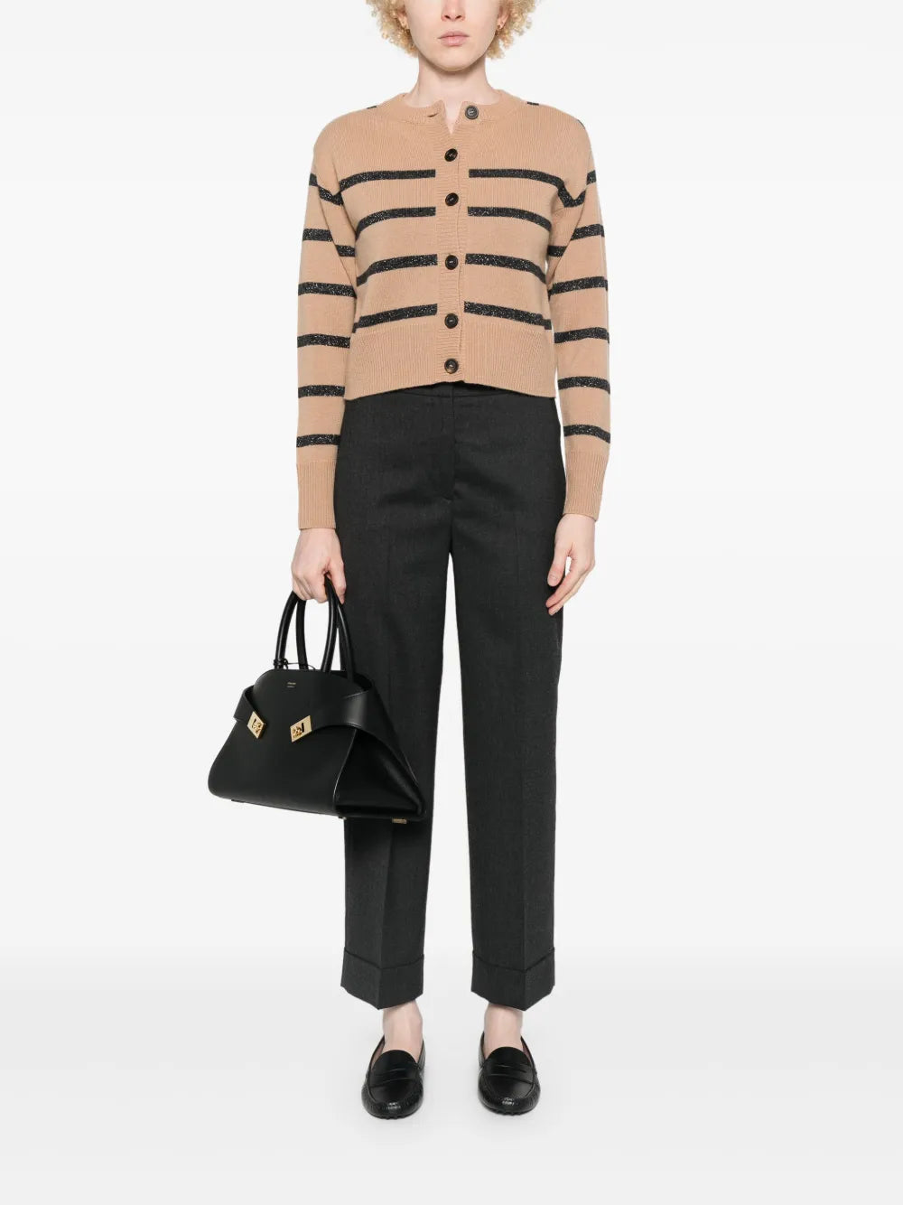 Striped Cardigan