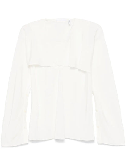 Layered-Design Blouse