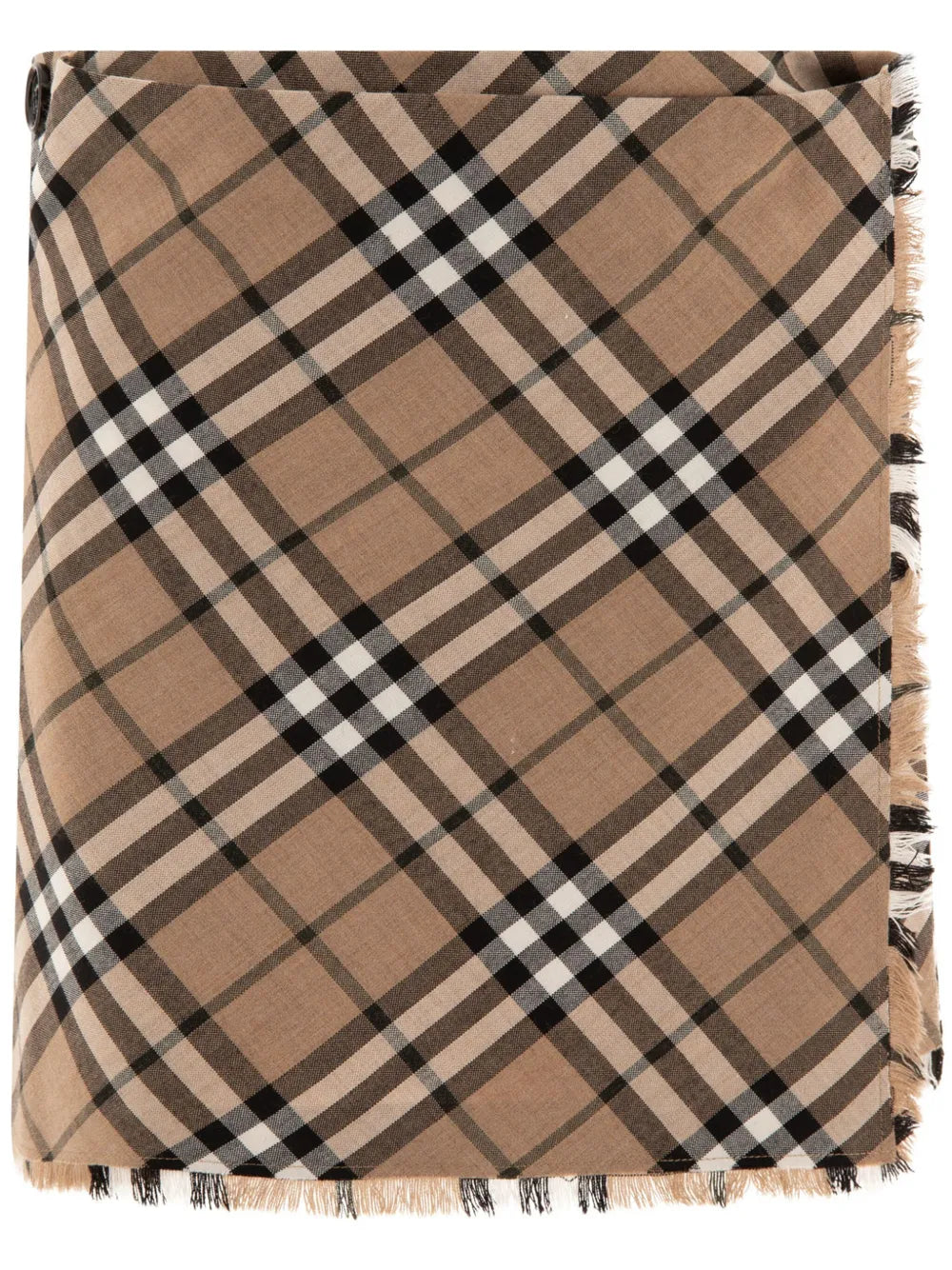 Check Pattern Mini Skirt