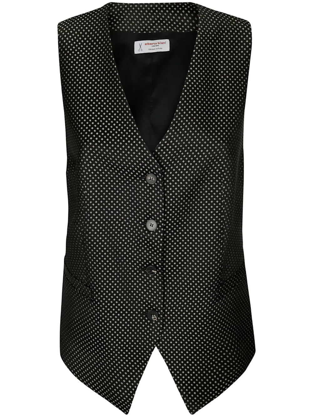 Polka-Dot Vest