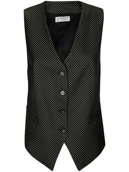Polka-Dot Vest