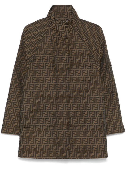 Ff Canvas Short Coat