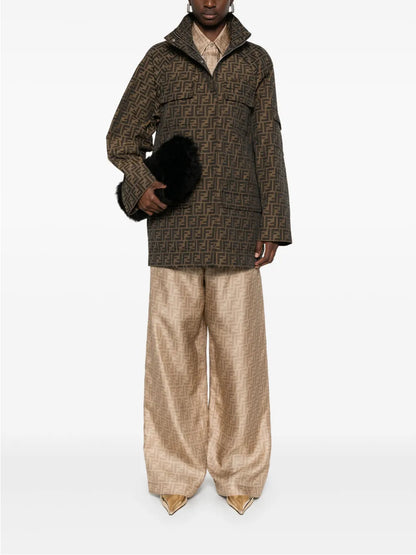 Ff Canvas Short Coat