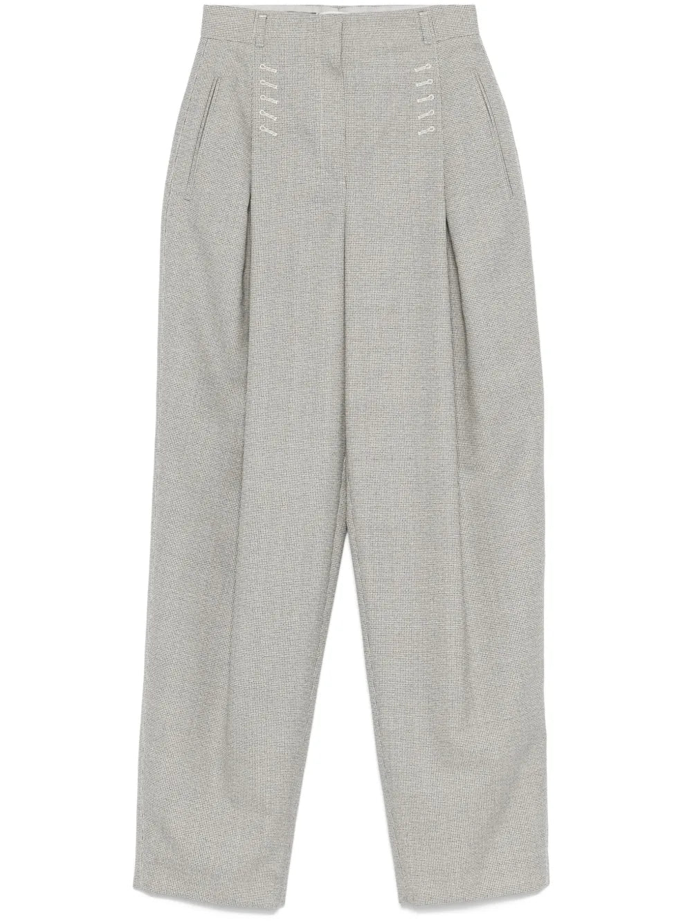 Micro Check Trousers