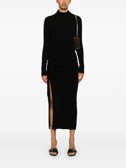 Ruched Midi Dress