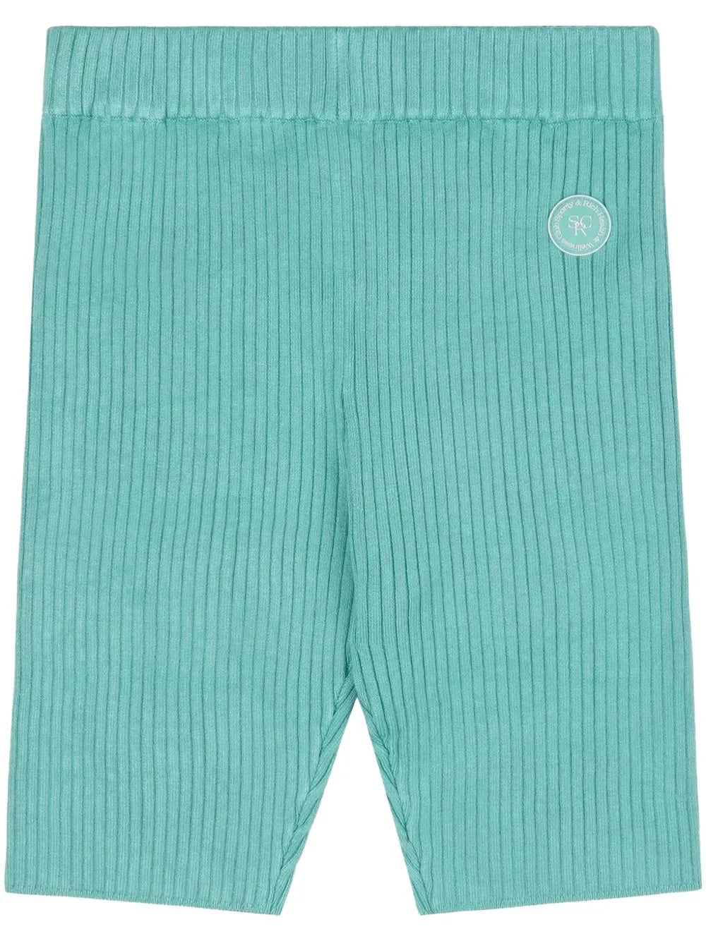 Logo-Patch Biker Shorts