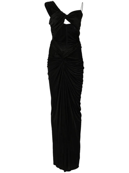 Glossy Jersey Gown