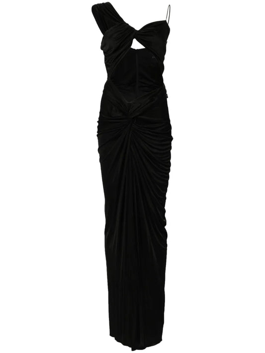 Glossy Jersey Gown