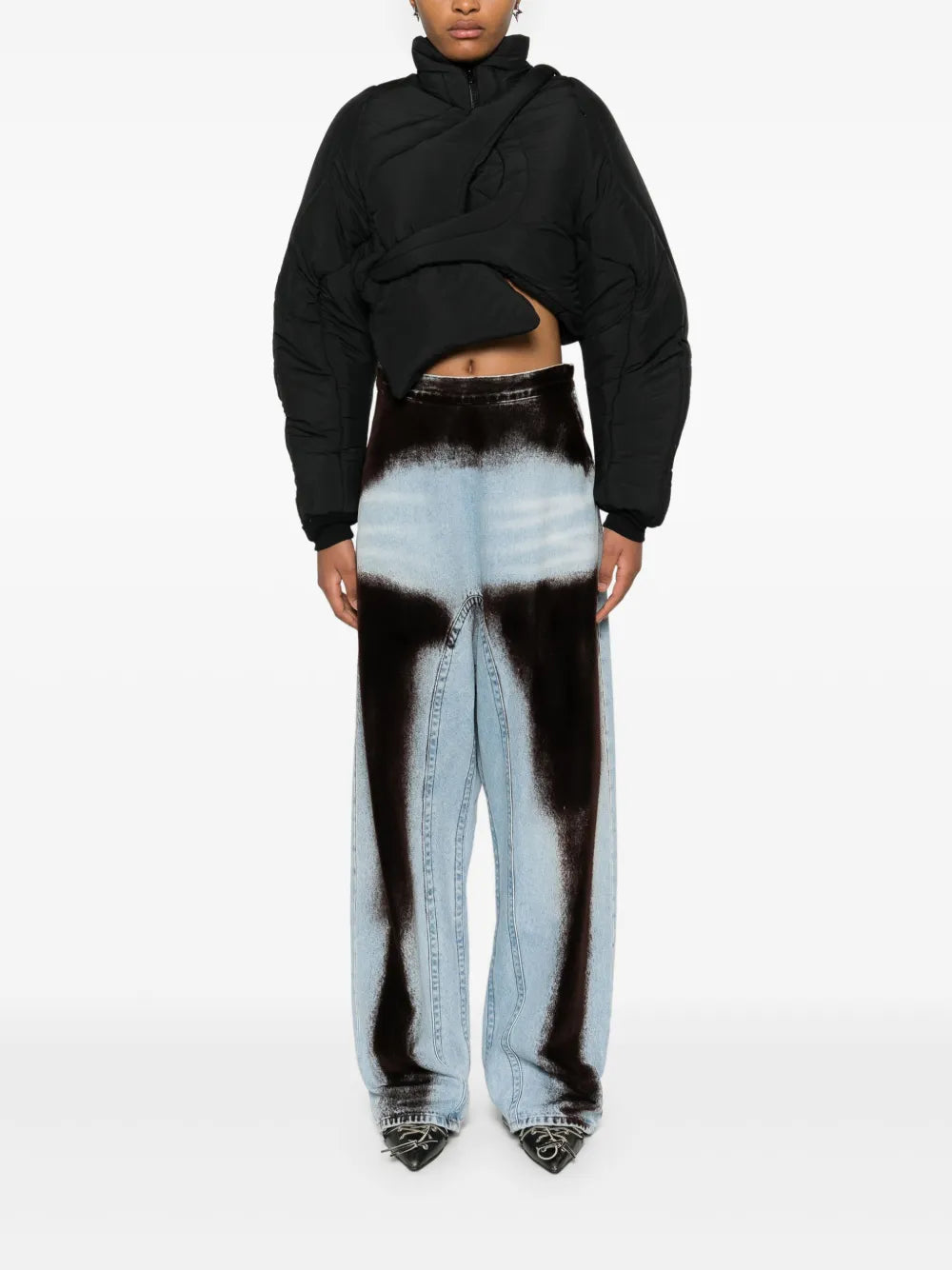 Asymmetric Puffer Jacket