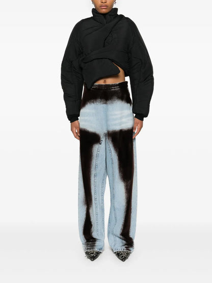 Asymmetric Puffer Jacket