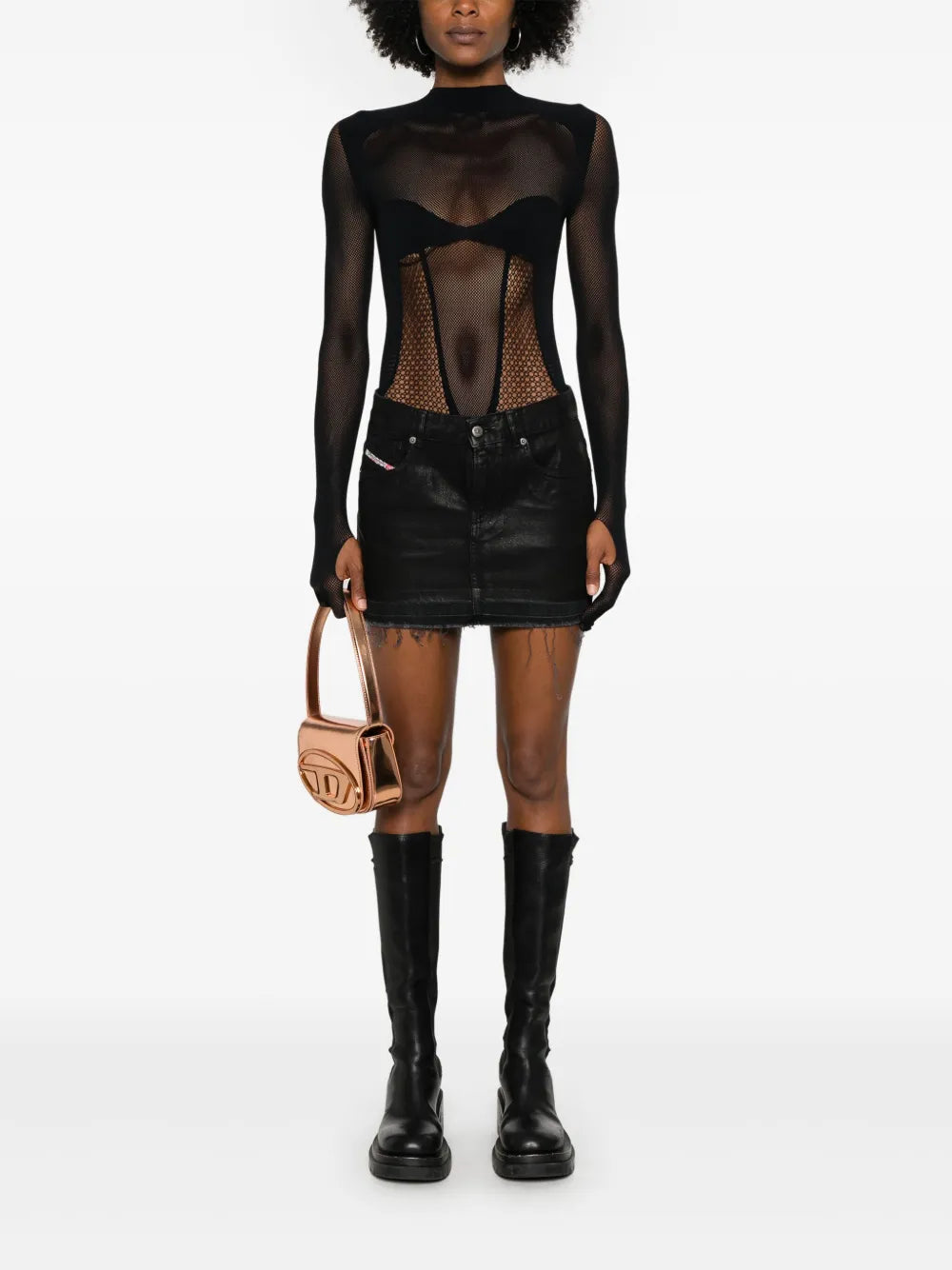 Seamless Long-Sleeve Bodysuit