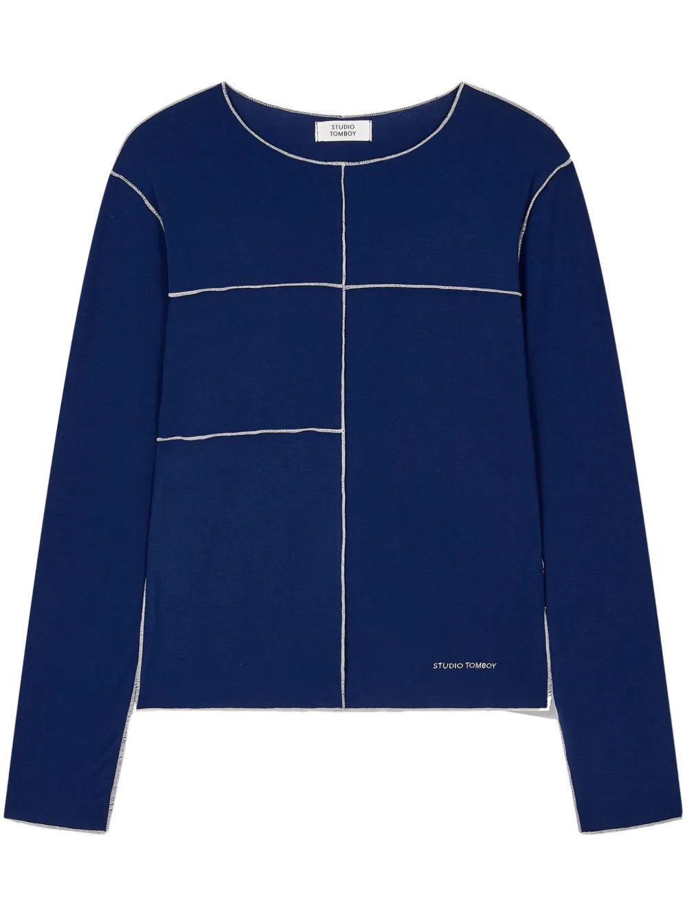 Contrast-Stitch Detailing T-Shirt