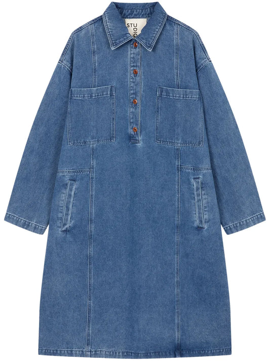 Pocket Denim Dress