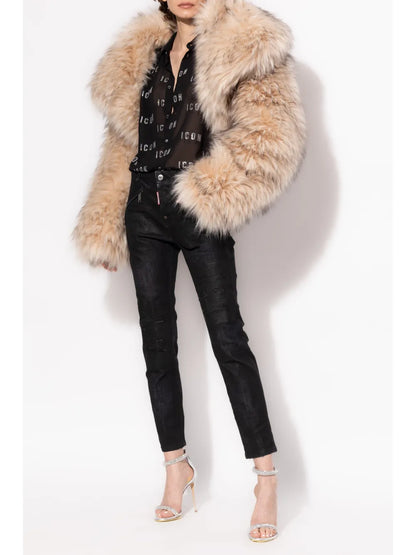 Distressed-Effect Jeans