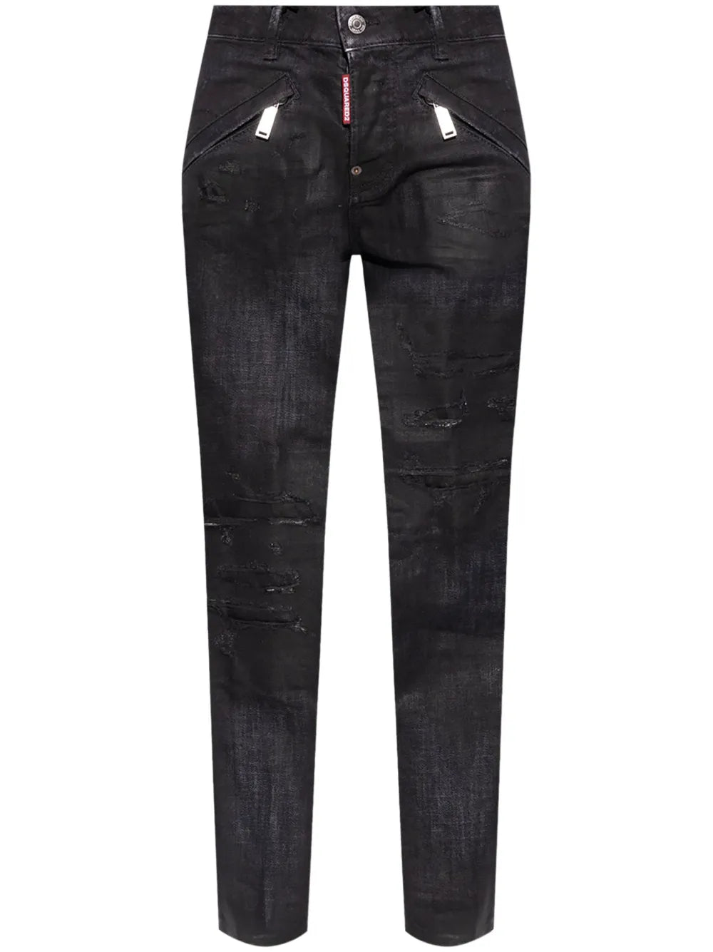 Distressed-Effect Jeans