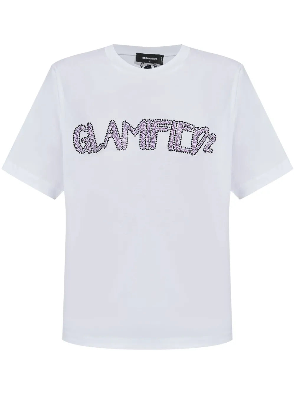 Rhinestone-Embellished T-Shirt