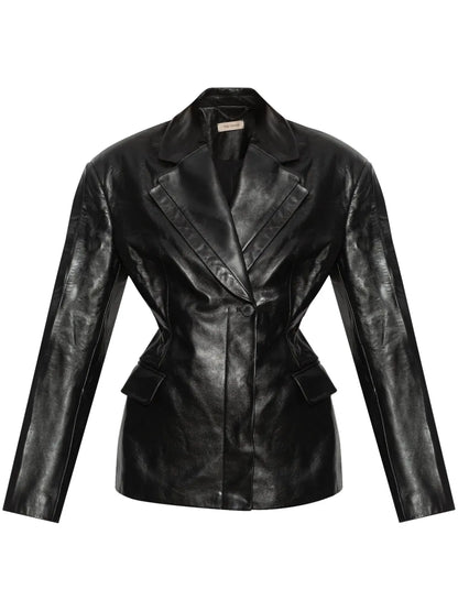 Venus Leather Blazer