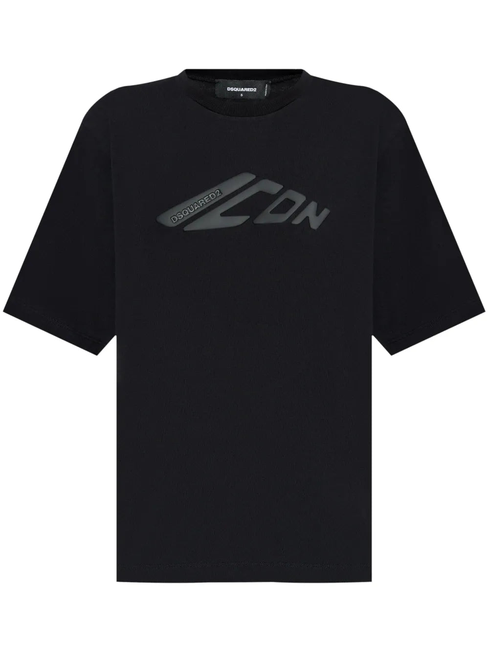 Icon-Embossed T-Shirt