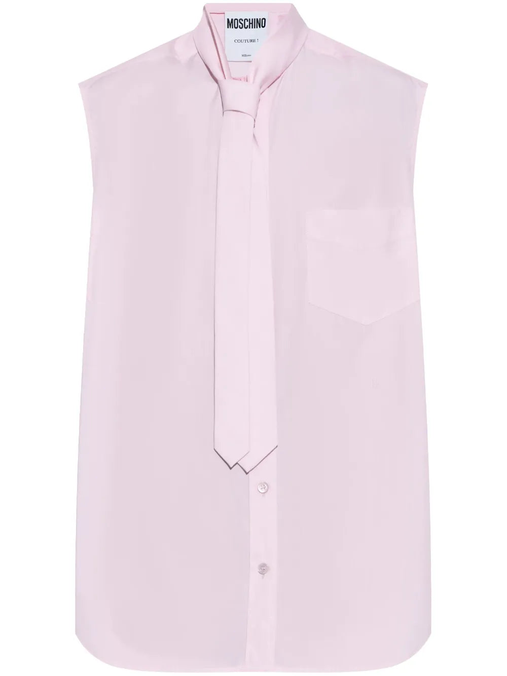 Sleveless Cotton Shirt