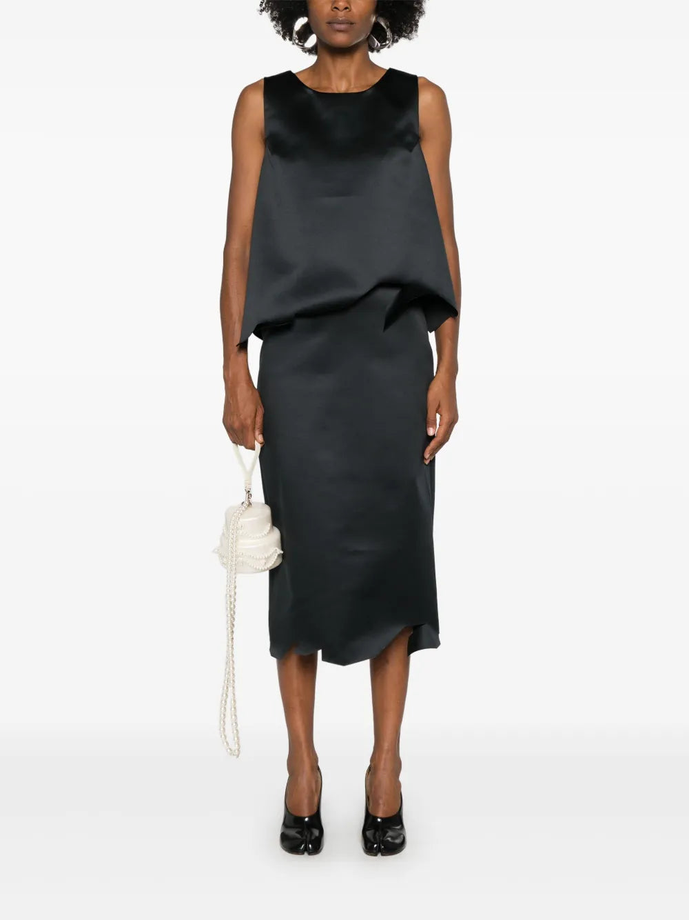 Raw-Cut Hem Top