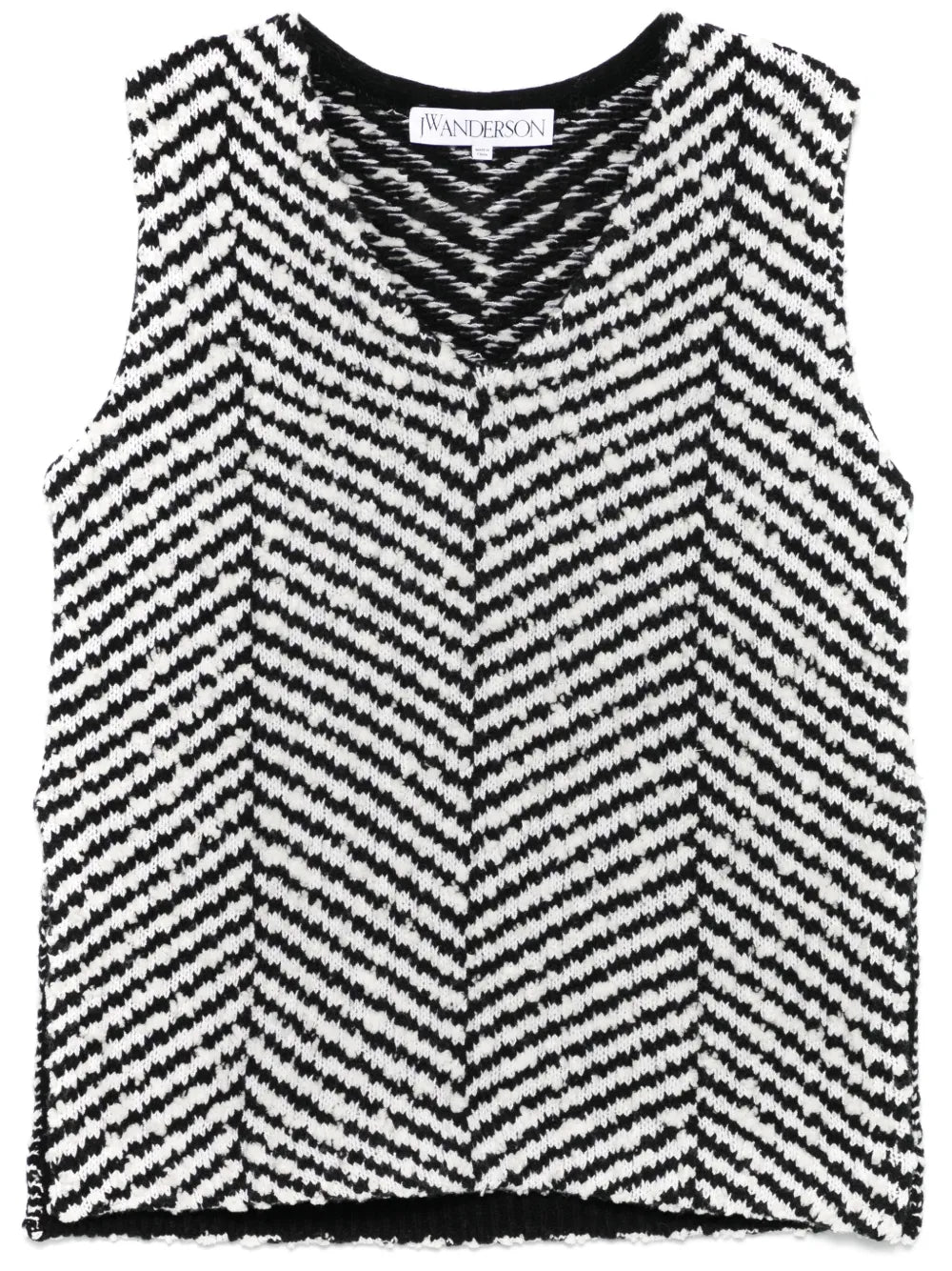 Chevron-Knit Top