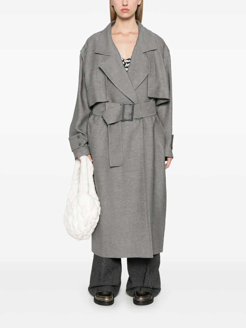 Longline Trench Coat